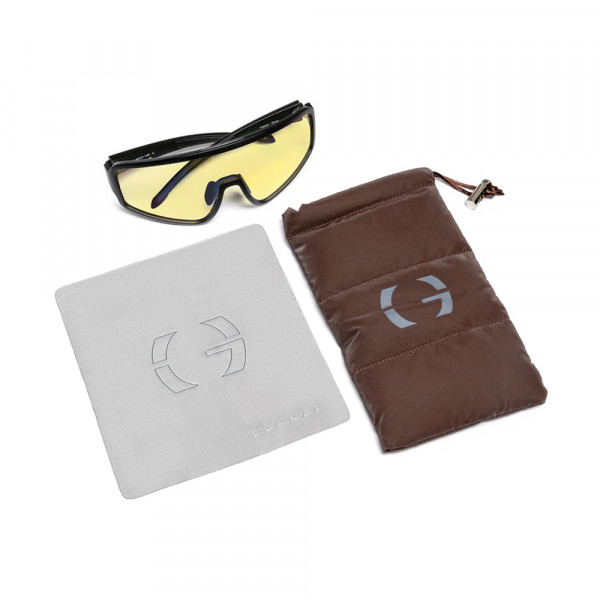 Gunnar Viscer Onyx (Amber Lens Tint)  